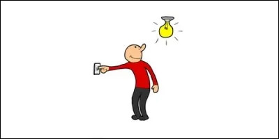 Le verbe "allumer" c'est le contraire du verbe "éteindre".