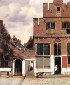 On ne connat du matre de Delft que deux vues d'extrieur, parmi lesquelles cette  Ruelle . De qui s'agit-il ?