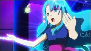 La fille aux cheveux bleus, dans l'pisode 12 de la saison Next Stage a chant une chanson. Quelle est-elle ?