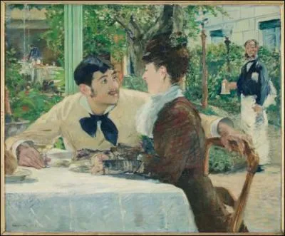Retrouvez le nom de cette célèbre Toile de Manet qui illustrait un cabaret-restaurant parisien :