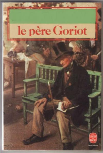 Qui a écrit "Le Père Goriot" ?
