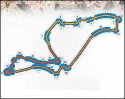 Le circuit Valencia Street Circuit pour le Grand Prix :