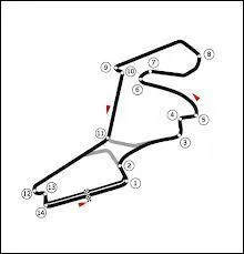 Le circuit d'Istanbul Park pour le Grand Prix :