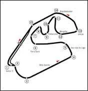 Le circuit Autodromo Jos Carlos Pace pour le Grand Prix :