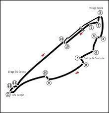 Le circuit Gilles-Villeneuve pour le Grand Prix :
