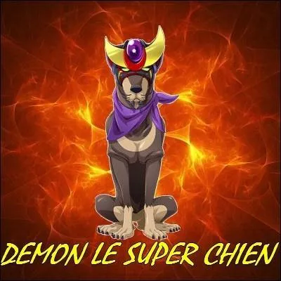 Comment s'appelle ce beauceron appartenant  Castiel ?