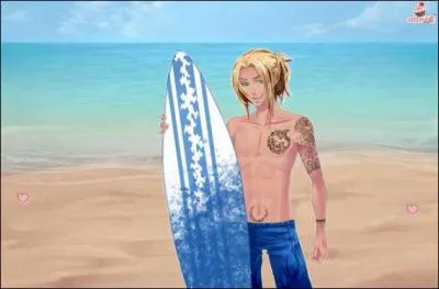 Qui est ce surfeur plutt dragueur que l'on trouve dans les pisodes 9, 11 et 19  ce jour (2013) dans le jeu Amour Sucr ?