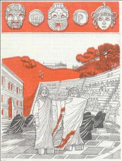 Le thtre grec est une entreprise nationale, il a une mission ducative et il est obligatoire  tous d'y assister mais pourquoi ?