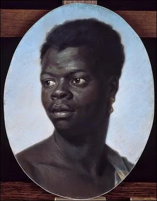 Ce portrait d'un jeune noir ayant le mal du pays...