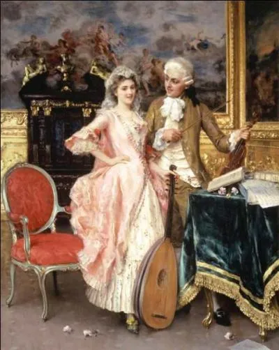 Cette oeuvre date de 1767. L'art qui domine alors en France rpond au style ...