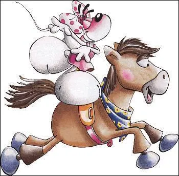 Comment s'appelle le cheval?