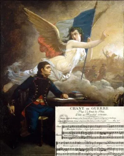 L'auteur du  Chant de guerre pour l'arme du Rhin , la future  Marseillaise , est l'oeuvre de :