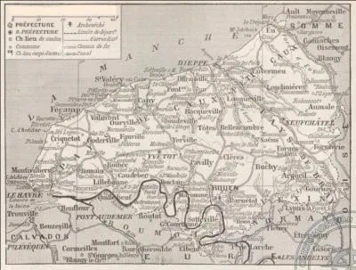 Les dpartements sont crs  cette poque. Quel nom portait l'actuelle Seine Maritime ?
