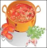 Prparation  base de poissons, de viandes ou de lgumes, cuits dans une sauce :