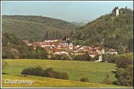 La ville de Chtonnay (Isre) se situe en rgion ...