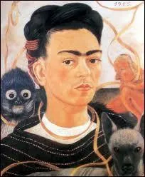 Quelle artiste mexicaine a peint cet autoportrait en 1940,  l'ge de 33 ans ?