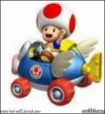 Quel kart pilote Toad sur cette image ?