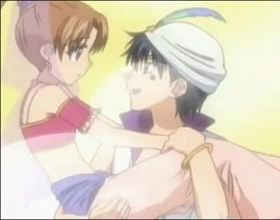 Qui est le jeune homme qui est avec Mikan, et quel est son Alice ?