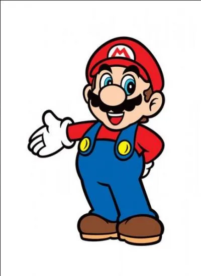 Mario a un accent :