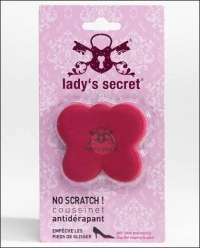 Quelles sont les semelles de Lady's Secret qui sont antidrapantes ?