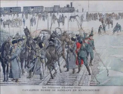 Un grand conflit fait rage en Asie : Les Russes contrlent une partie de la Mandchourie dans le but de donner  leur pays un port libre de glace dans le Pacifique (Port-Arthur). O se trouve la Mandchourie ?