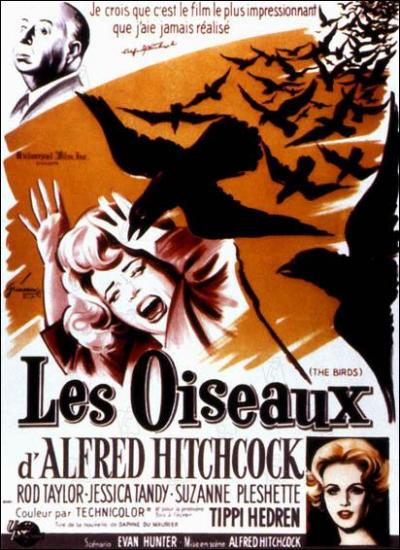 A quelle écrivaine britannique doit-on la nouvelle intitulée  Les oiseaux , adaptée au cinéma par Alfred Hitchkock en 1962 ?