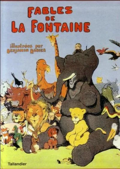 Compltez cette fable de La Fontaine :  Un jour sur ses longs pieds allait je ne sais o...