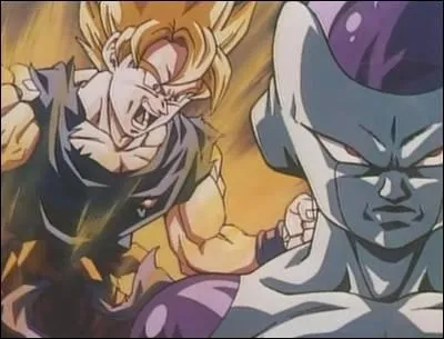  combien est estime l'aura de Sangoku lors de sa premire transformation en super Saiyan contre Freezer ?
