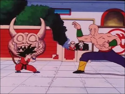 Quelle est la technique qu'utilisa Tenshinhan lors du 22e championnat d'arts martiaux ?