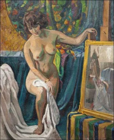 Qui a peint Nu au peignoir ?