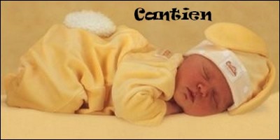 Quelle est l'origine du prénom Cantien ?