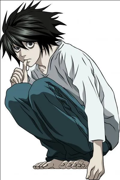 L se tient toujours dans cette position, pourquoi ?