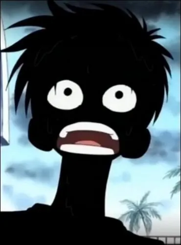 pisode 38 - Pour quelle raison Luffy se retrouve-t-il tout noir ?