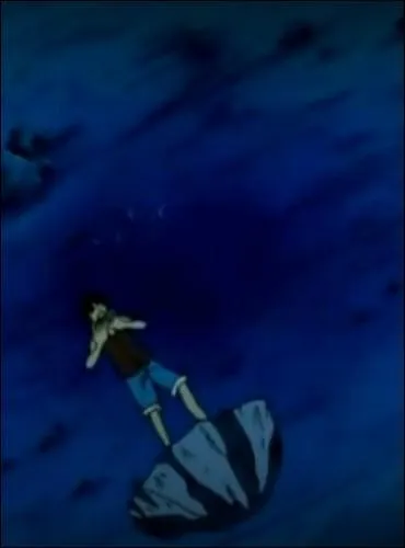 pisode 39 - Arlong jette Luffy  l'eau. Quels sont les deux personnages qui plongent en premier pour l'aider ?