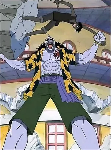 pisode 38 - Luffy se retrouve coinc dans le sol ! Pour patienter, ses camarades combattent les sbires d'Arlong. Cochez les combats qui existent vraiment.