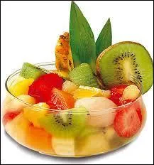 Bourvil, c'tait aussi un chanteur. Notamment  Salade de fruits . Compltez le refrain :  Salade de fruit, ...  