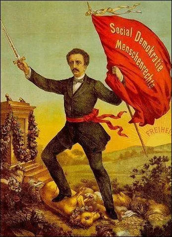 Quelles sont les initiales du tout premier parti socialiste allemand ?