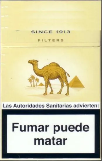 Vous allez dire que je chipote mais c'est un dromadaire, non ? En anglais dromadaire se dit  dromedary . Donc pour terminer tranquillement, de quelle marque est ce paquet ?