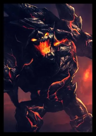 Celui de Malphite sur cette image, porte bien son nom :