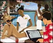 Il y a du monde ... l'on s'amuse.