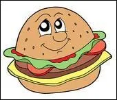 J' ... mang un sandwich.