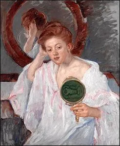 Denise  sa coiffeuse.