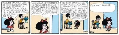 Que fait plaisir à Mafalda ?