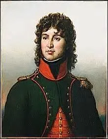 Je suis né le 25 mars 1767 à Labastide-Fortunière (Lot) et décède exécuté sur ordre de Ferdinand Ier roi de Naples le 13 octobre 1815 à Pizzo (Calabre). Maréchal d'Empire de 1806 à 1808, grand duc de Berg et de Clèves, prince français et roi de Naples de 1808 à 1815, je suis aussi le beau-frère de Napoléon Ier par mon mariage avec Caroline, je me nomme ...