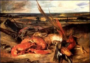 Delacroix a peint...