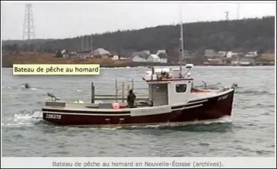 Revenons au Canada (indice ici pour la rponse de la question prcdente). Quelle est la province o on pche le plus de homards et qui est la plus grosse exportatrice du pays ? (Cliquez sur la photo et marquez le point)