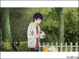  quel jeu joue Rin quand Renz, Konekomaru et Ryji dbarquent pour emprunter la salle de bain ?