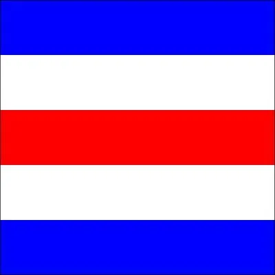 En code international des signaux maritimes, que signifie le code C ?