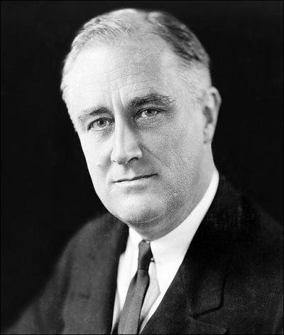 Durant quelle priode, Franklin Roosevelt a-t-il exerc ses fonctions de prsident aux tats-Unis ?