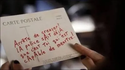 Qui reoit cette carte de -A ?